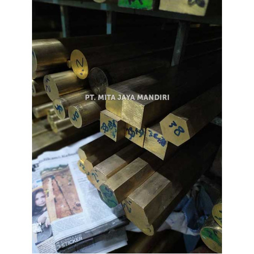 As Kotak Kuningan 20x20mm As Kotak Kuningan 20x20mm