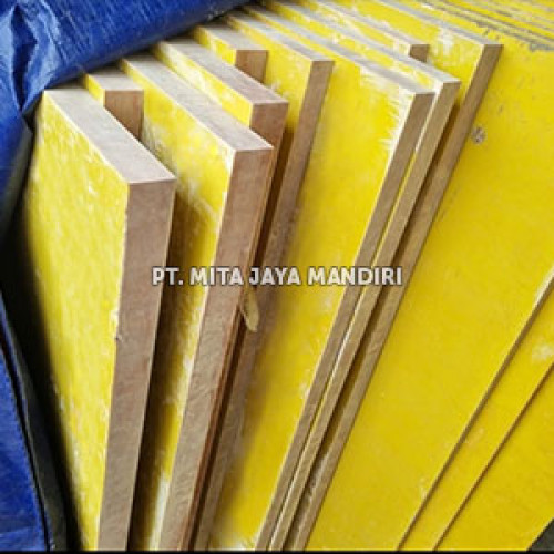 Plat Epoxy Resin Fiber Glass Kuning G11 1mm