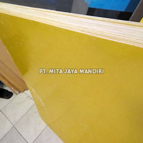 Plat Epoxy Resin Fiber Glass Kuning G11 25mm