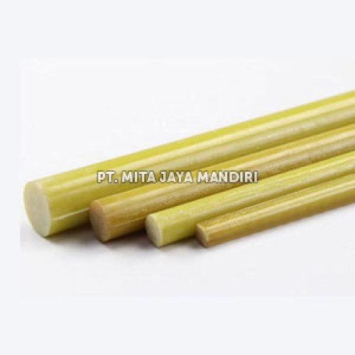 Resin Kuning Batangan Epoxy Fiber Glass Rod 40mm