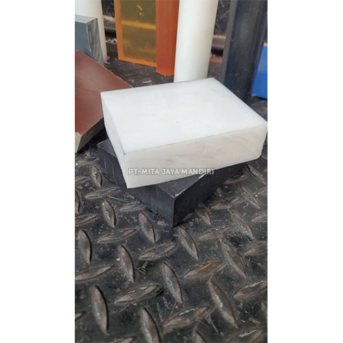 Plat Nylon PE Putih 80mm