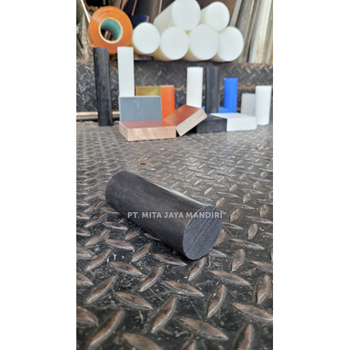 Teflon Hitam Batangan 12mm