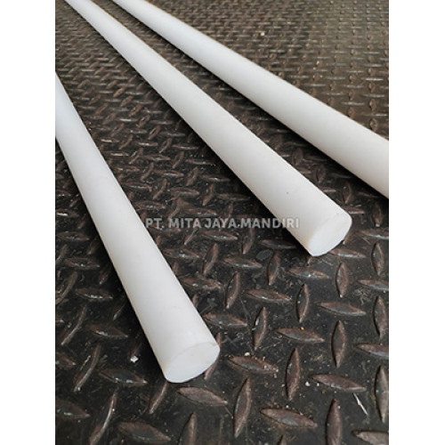 Teflon Putih Batangan 6mm Teflon Putih Batangan 6mm