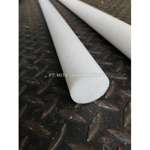 Teflon Putih Batangan 6mm Teflon Putih Batangan 6mm
