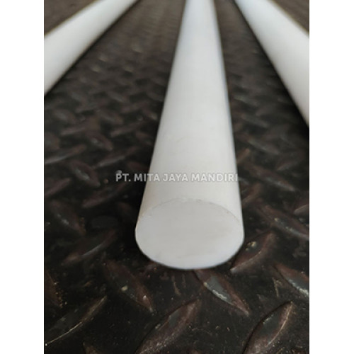 Teflon Putih Batangan 6mm Teflon Putih Batangan 6mm