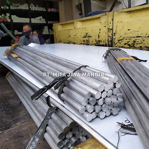 As Dural 7075 2 inch Aluminium Round Bar seri 7 50mm