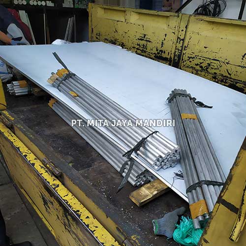 As Dural 7075 2 inch Aluminium Round Bar seri 7 50mm